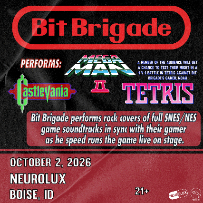 Bit Brigade — Neurolux Lounge, 2026-10-02