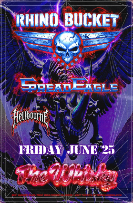 Poster: Rhino Bucket at Whisky A Go Go, Jun 25, 2027