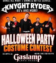 80's HALLOWEEN and COSTUME PARTY with KNYGHT RYDER