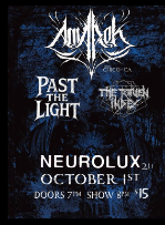 Poster: Amarok at Neurolux Lounge, Oct 1, 2026