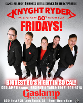 80's with Knyght Ryder at The G'rage in Los Angeles, CA