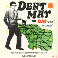 Poster: Dent May at Neurolux Lounge, Sep 19, 2026