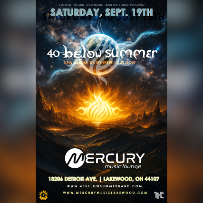 40 Below Summer — The Mercury Music Lounge, 2026-09-19