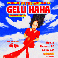 GELLI HAHA – WHERE IN THE WORLD IS GELLI HAHA TOUR 2026