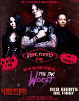 King Cherry, The Far Worst, Vertigo & Red Shirts Die First