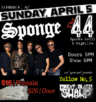 Sponge w/ Yellow No. 5, Great Black Swamp