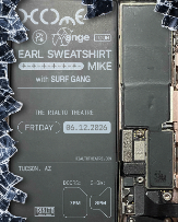 Earl Sweatshirt & MIKE: Home on the Range Tour 2026